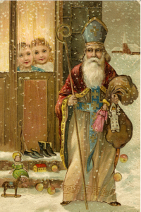 leve sinterklaas - postkaart
