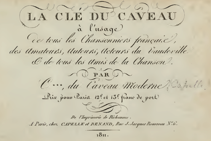 La clé du caveau