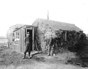 Woning van immigrant in Amerika